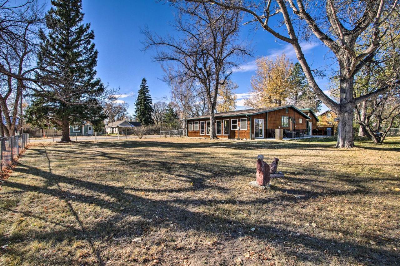Cozy Choteau Home With Fire Pit, Grill, Yard! Kültér fotó